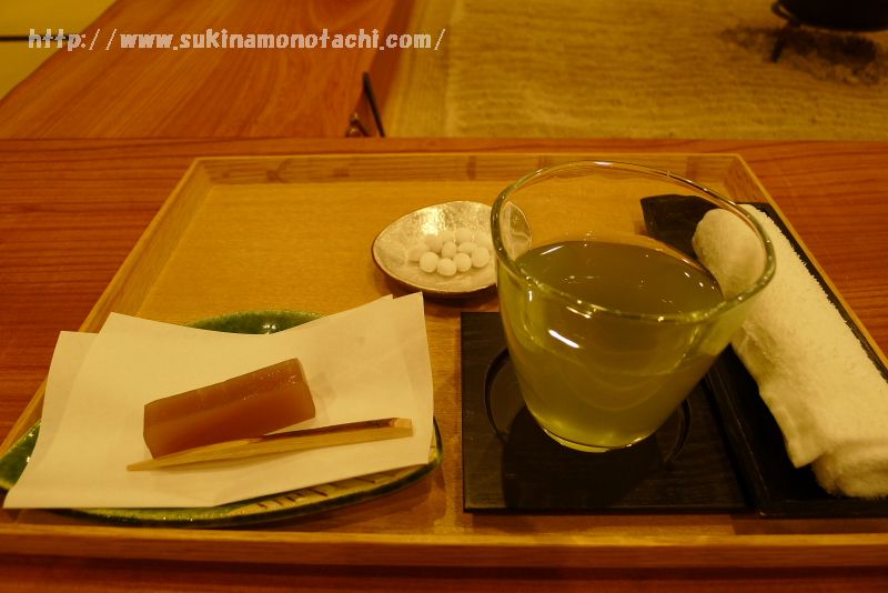 萃 sui-諏訪湖のウェルカムドリンク